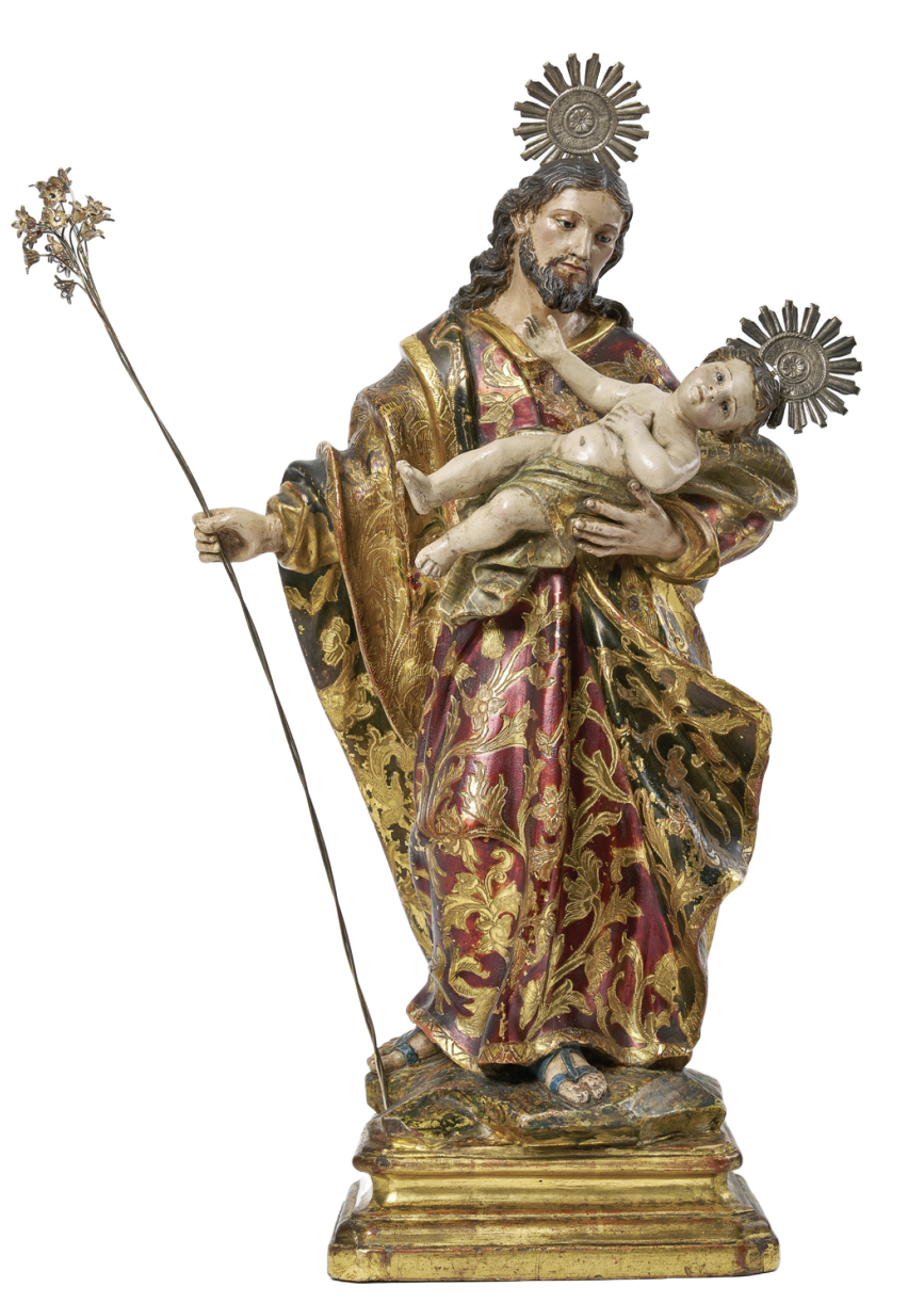 São José com o Menino Jesus